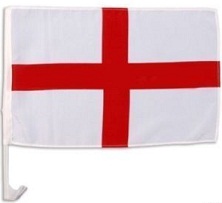 England Car Flags